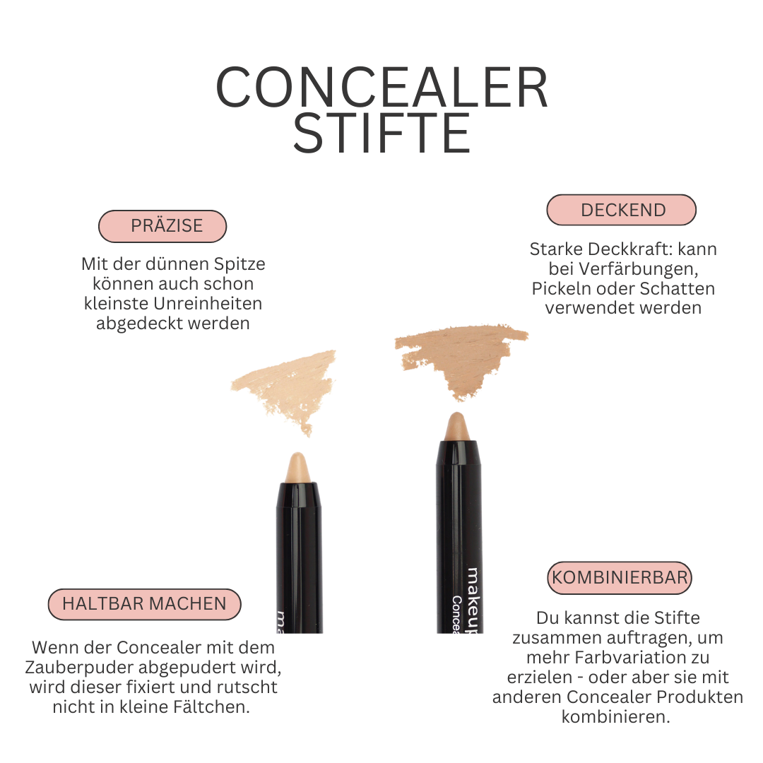 Concealer Stift, Farbauswahl