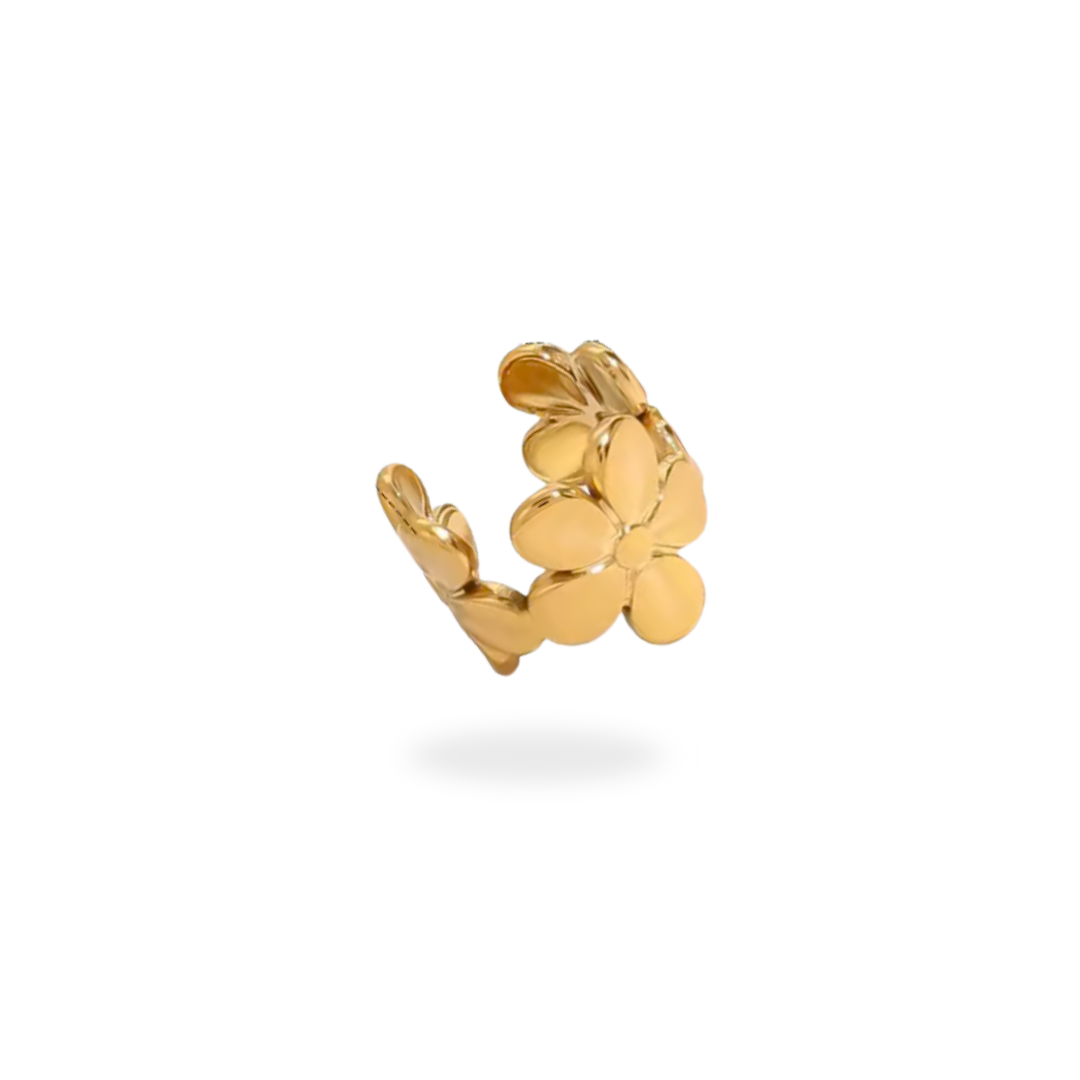 LULO Blumen Earcuff