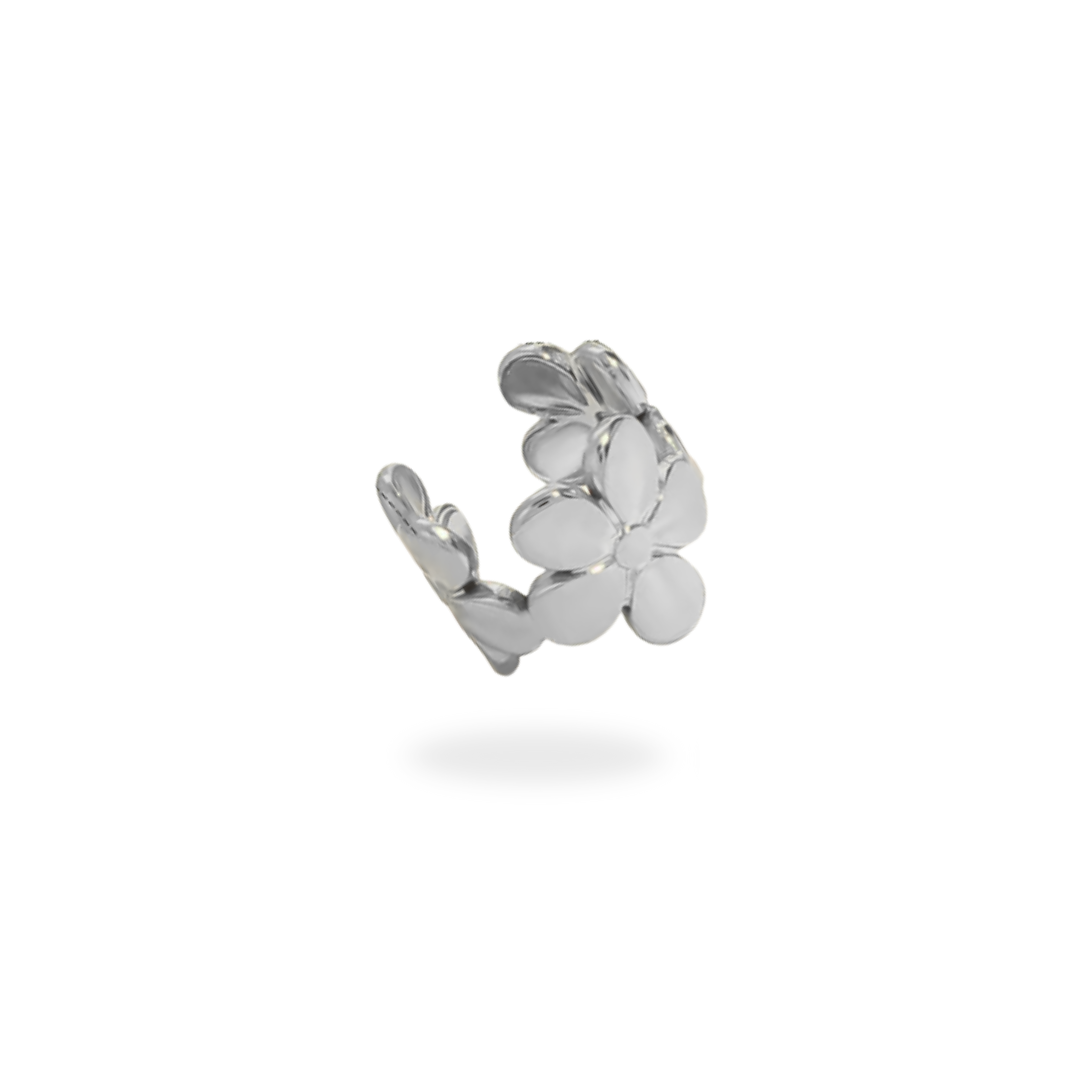 LULO Blumen Earcuff