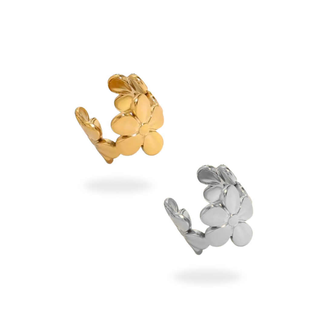 LULO Blumen Earcuff