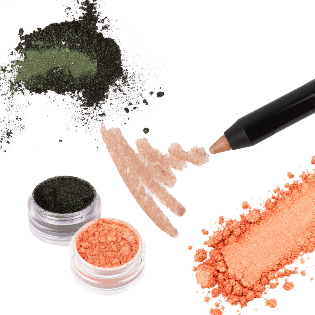 Set Waldspaziergang - Duochrome Green Illusion, Großes Kino Sonnenaufgang & Smokeliner Roségold