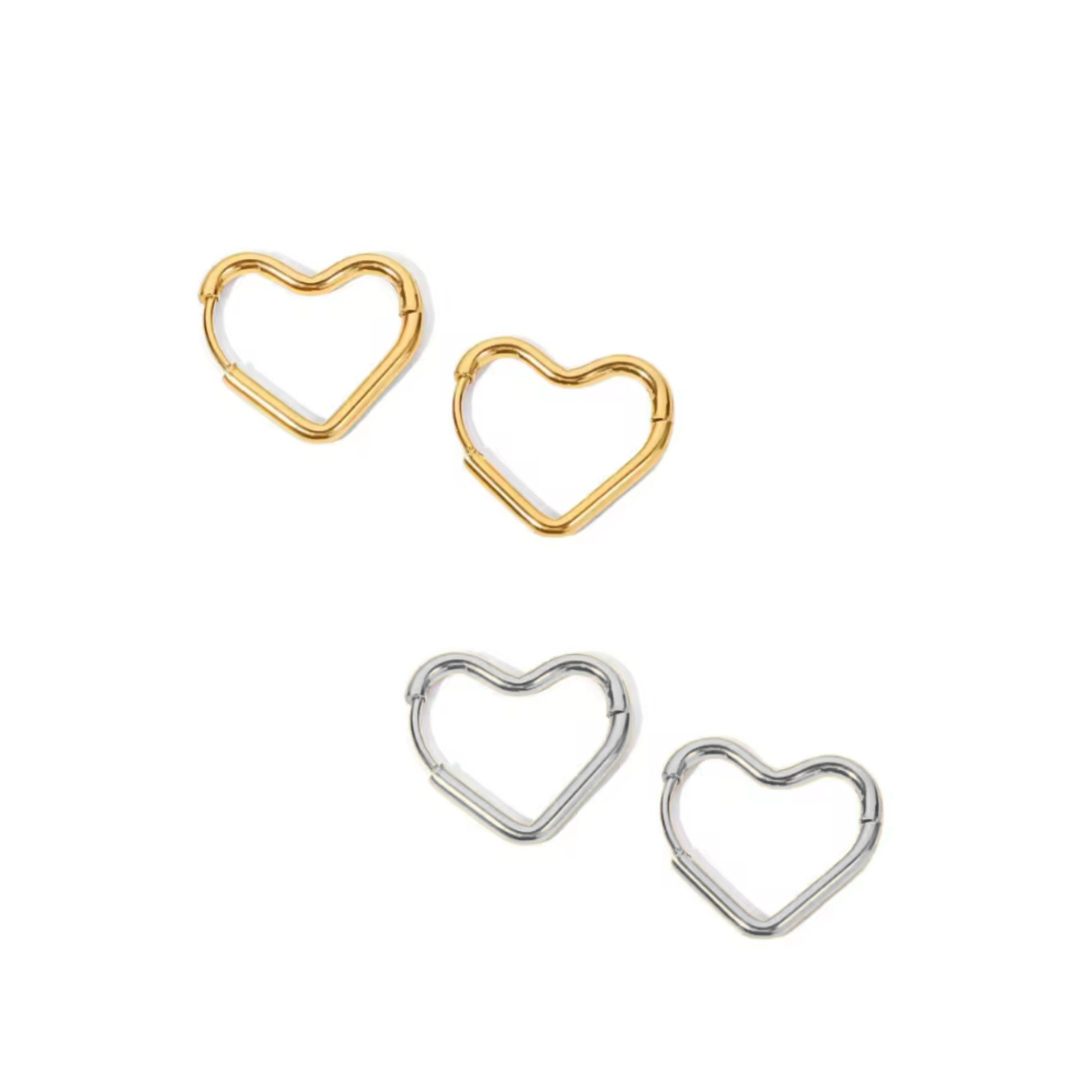 LULO Heart Shape Creolen