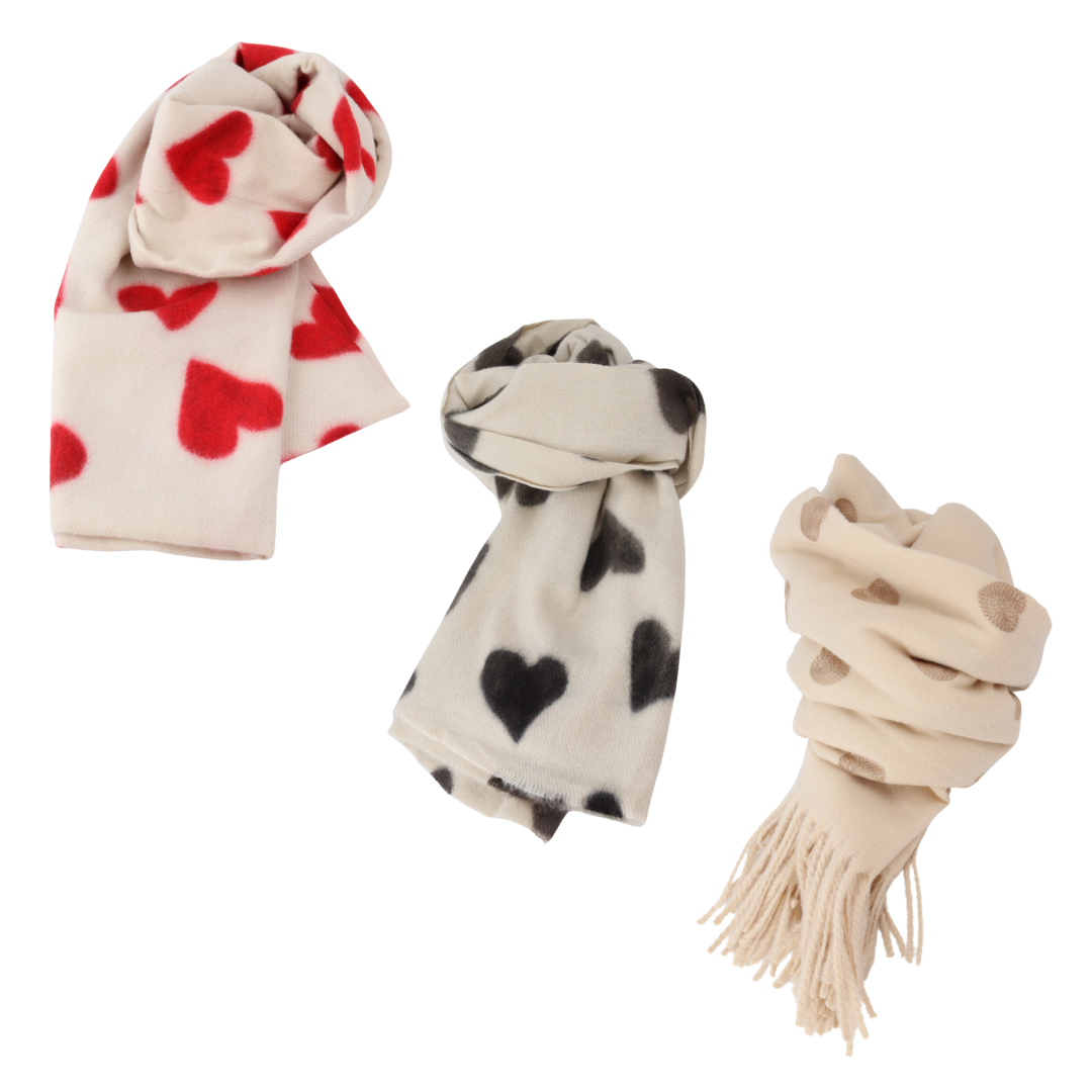 04.12. Halstuch / Schal Herz