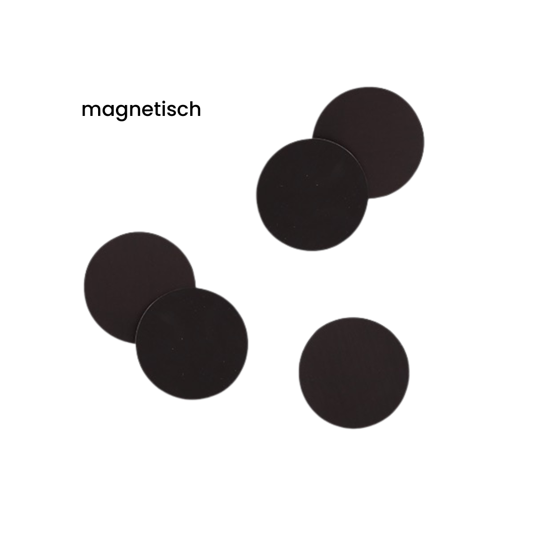 5 Magnetplättchen für Lidschatten & Paletten
