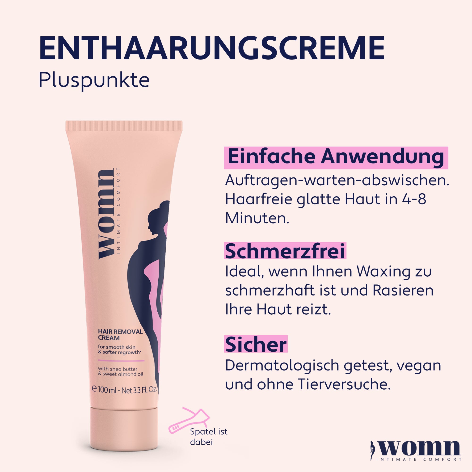 womn - Haarentfernungscreme
