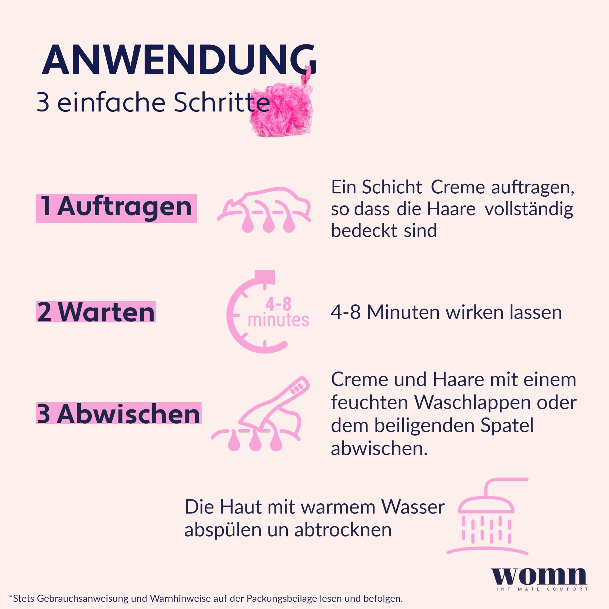womn - Haarentfernungscreme