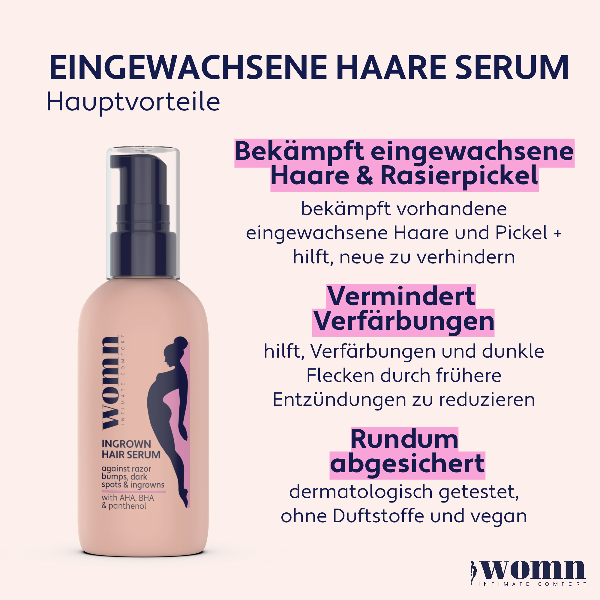 womn - Eingewachsenen Haare Serum