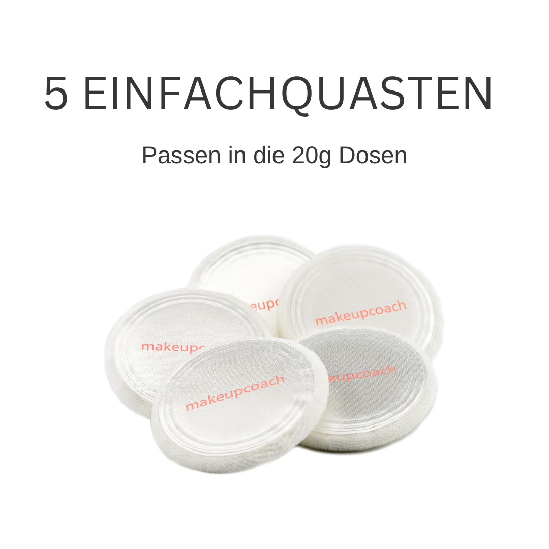 Puderquaste, verschiedene Größen zur Auswahl