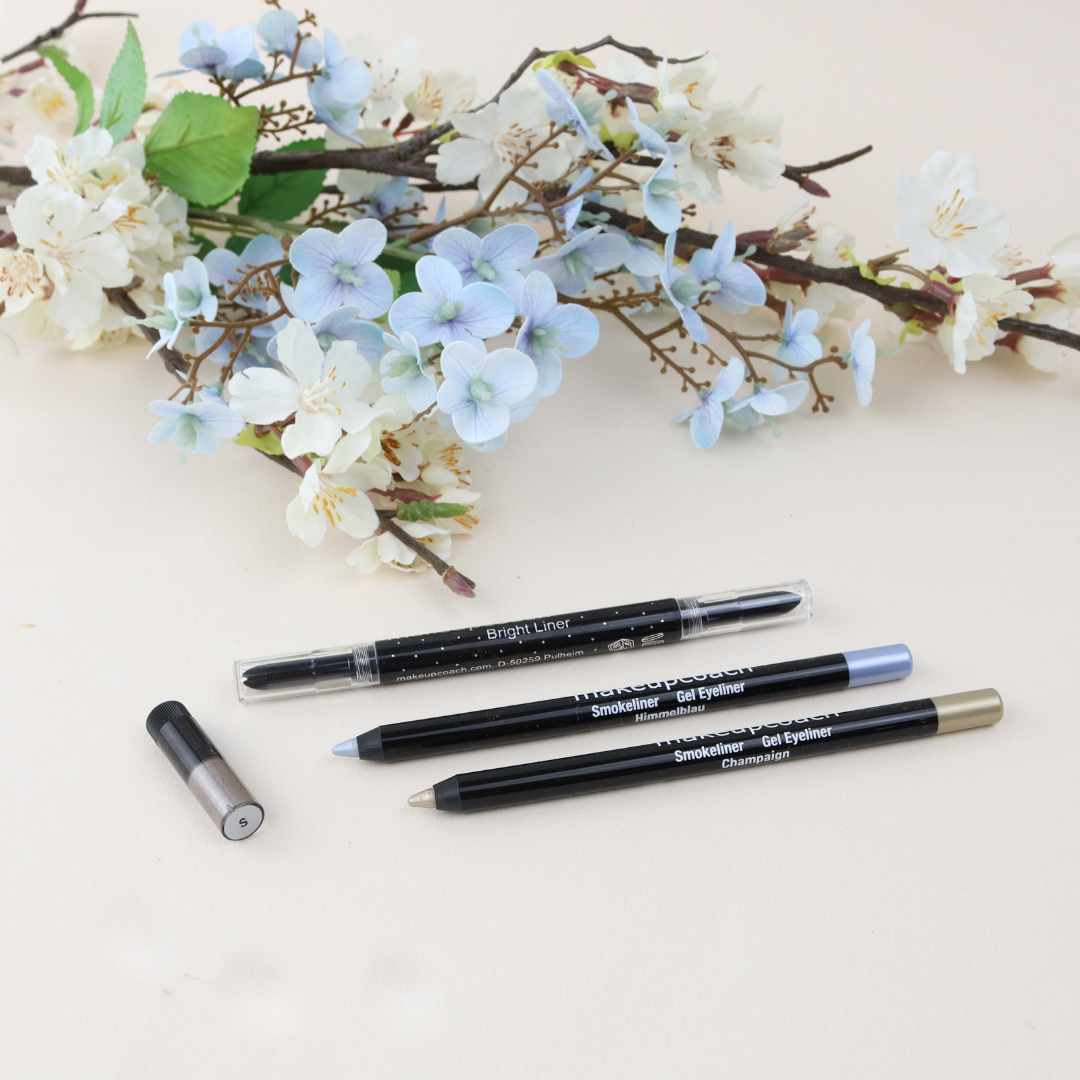 Frühlings Set, zart: Himmelblau, Champaign & Silver