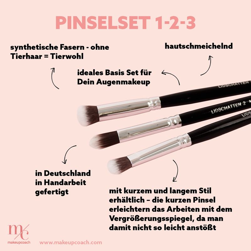 Lidschatten 1, 2, 3
