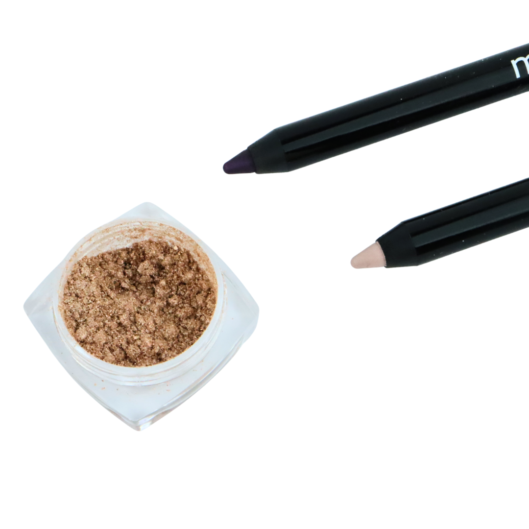 Set: Smokeliner Rosa & Dark Aubergine mit Festtagsglitzer