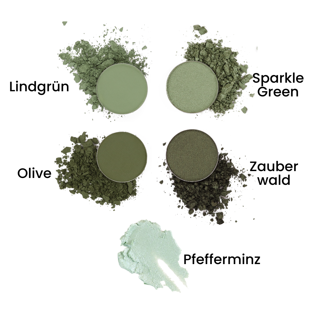 Sommer Set Minz-Grün mit grüner 4er Palette