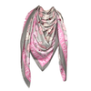Stola / Dreieckstuch Grau Rosa 210x90cm