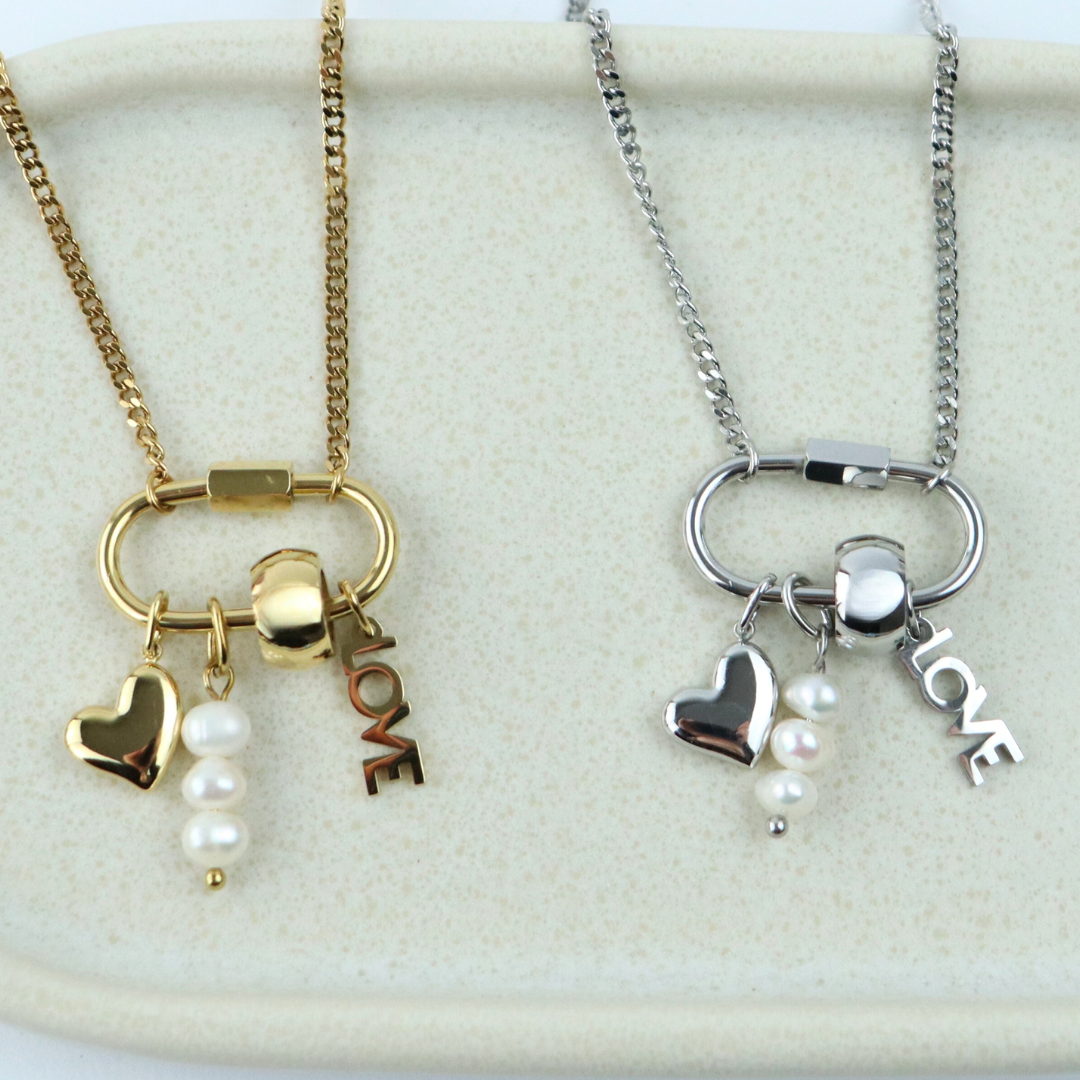 03.12. LULO Link Kette mit Anhängern groß