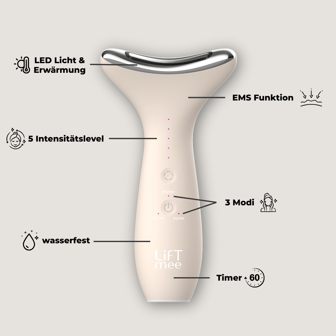 LiFTmee® Dermaglow 3in1, mit 2 gratis Ampullen