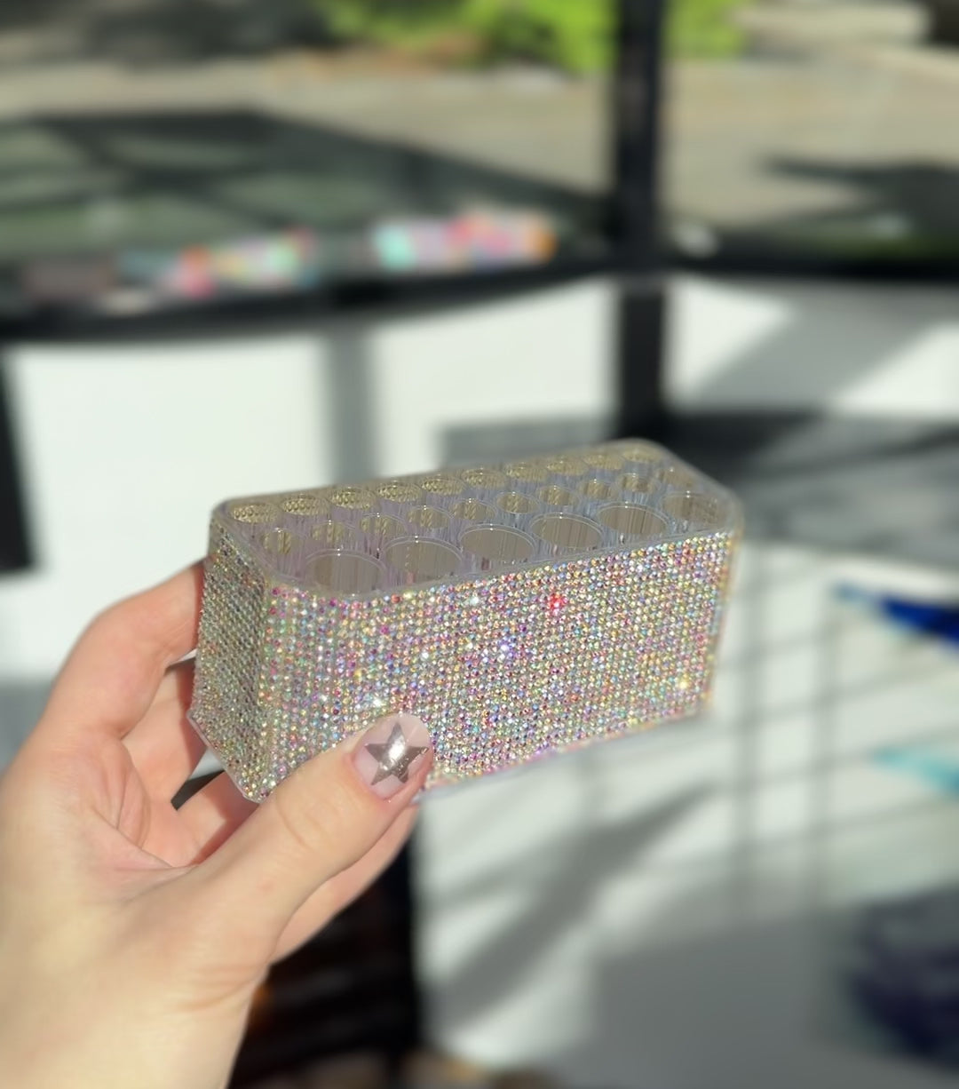 Video laden: Strass Pinselhalter