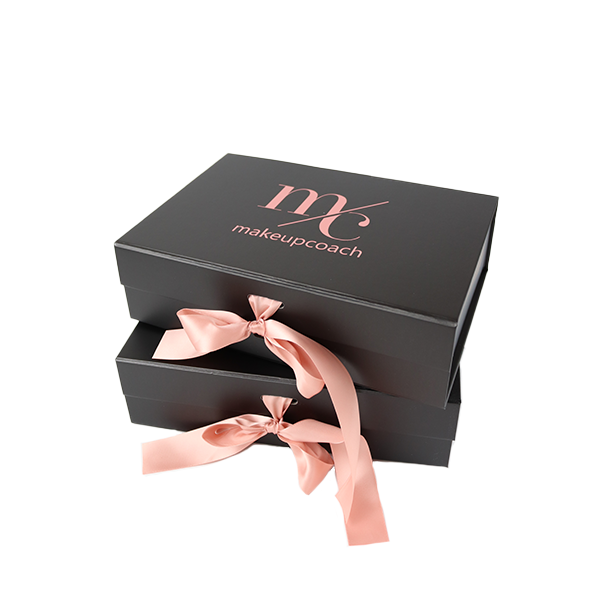 Geschenkverpackungen magnetisch mit Schleife, www.makeupcoach.com