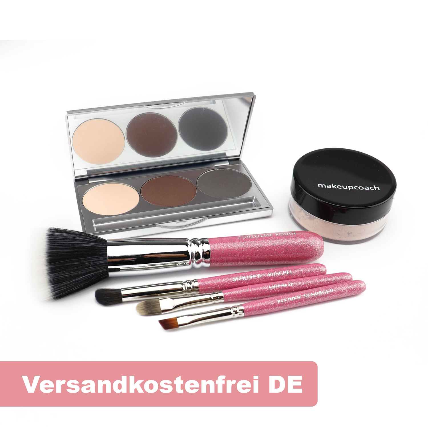 GA mit kurzen Pinseln, Pink, mit klassischer Palette