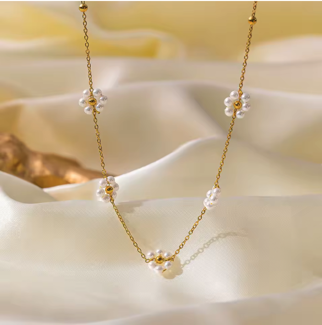 LULO Kette mit Blümchen
