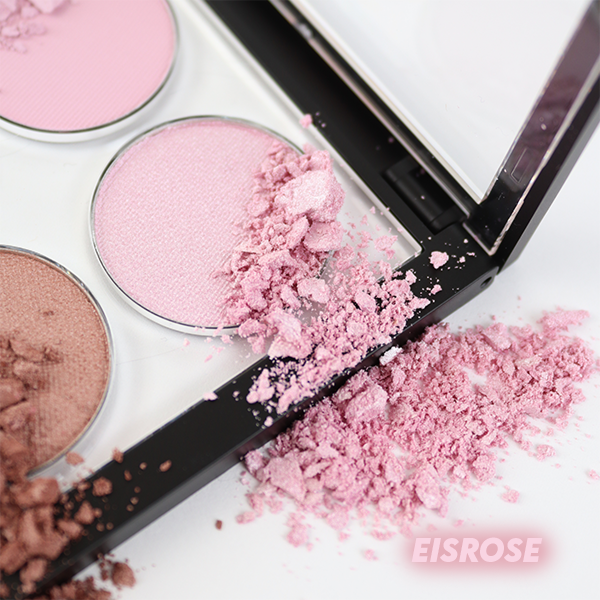 Rosa Lidschatten Eisrose mit Schimmer, www.makeupcoach.com