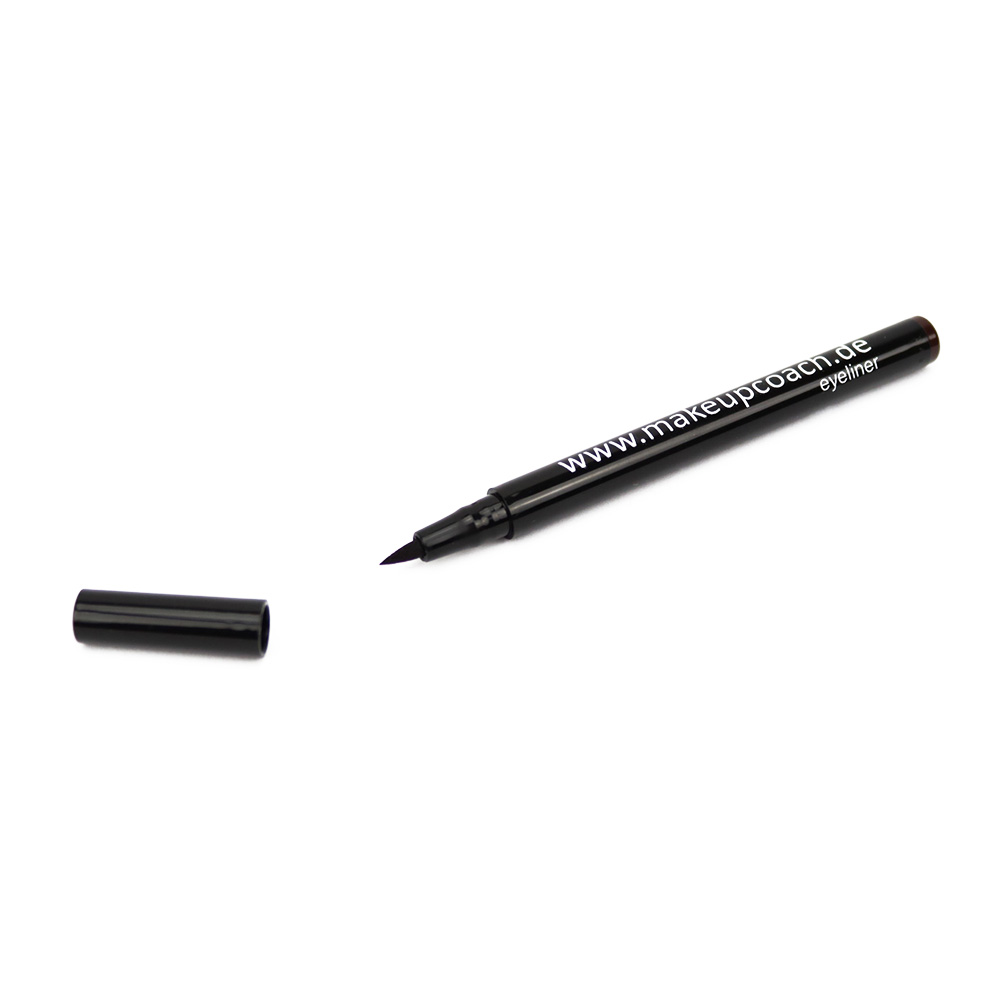 Filzliner braun, www.makeupcoach.com