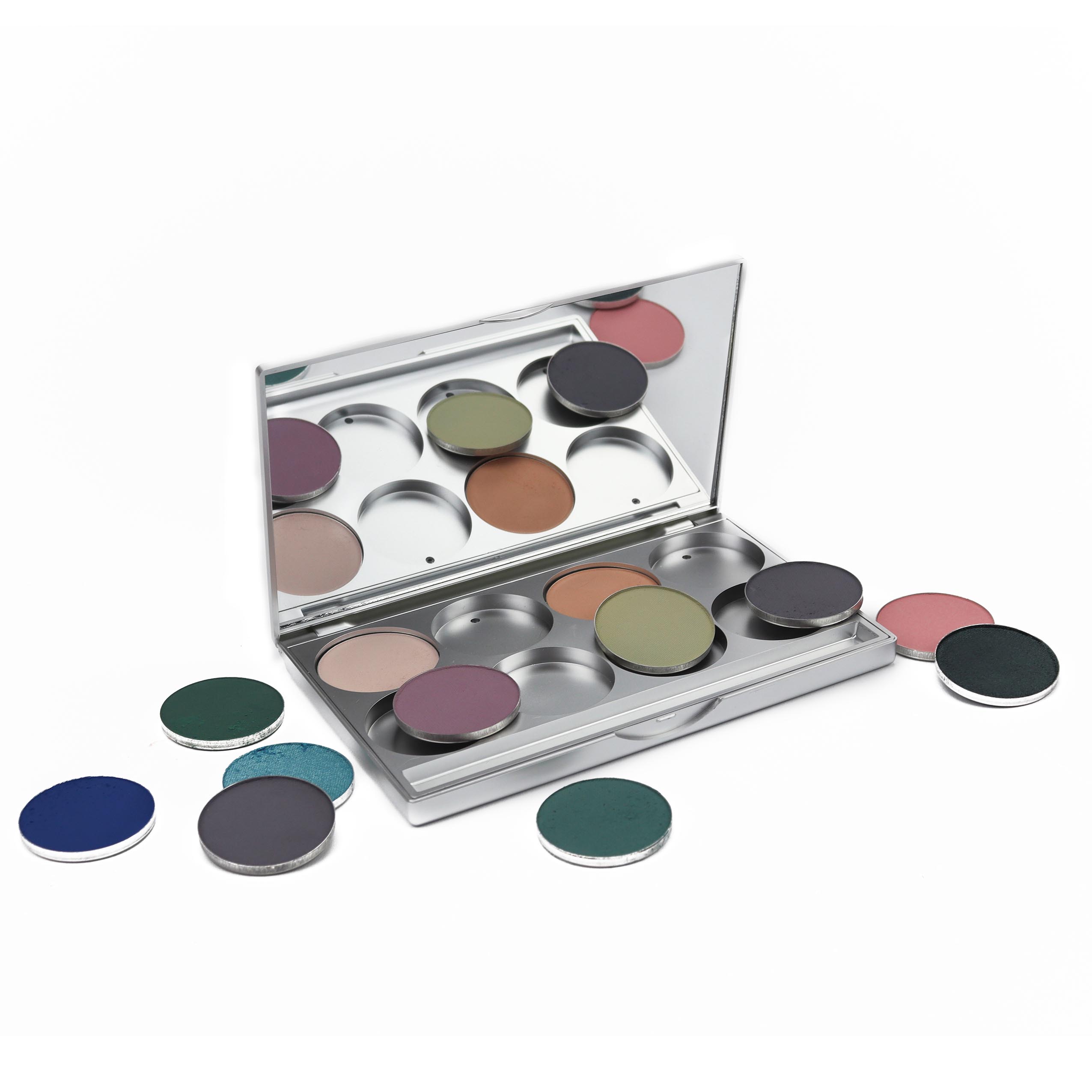 8er Palette mit 8 Lidschatten zum selbst kombinieren