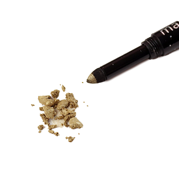 Brightliner warmes Braungold mit Glitzer, www.makeupcoach.com