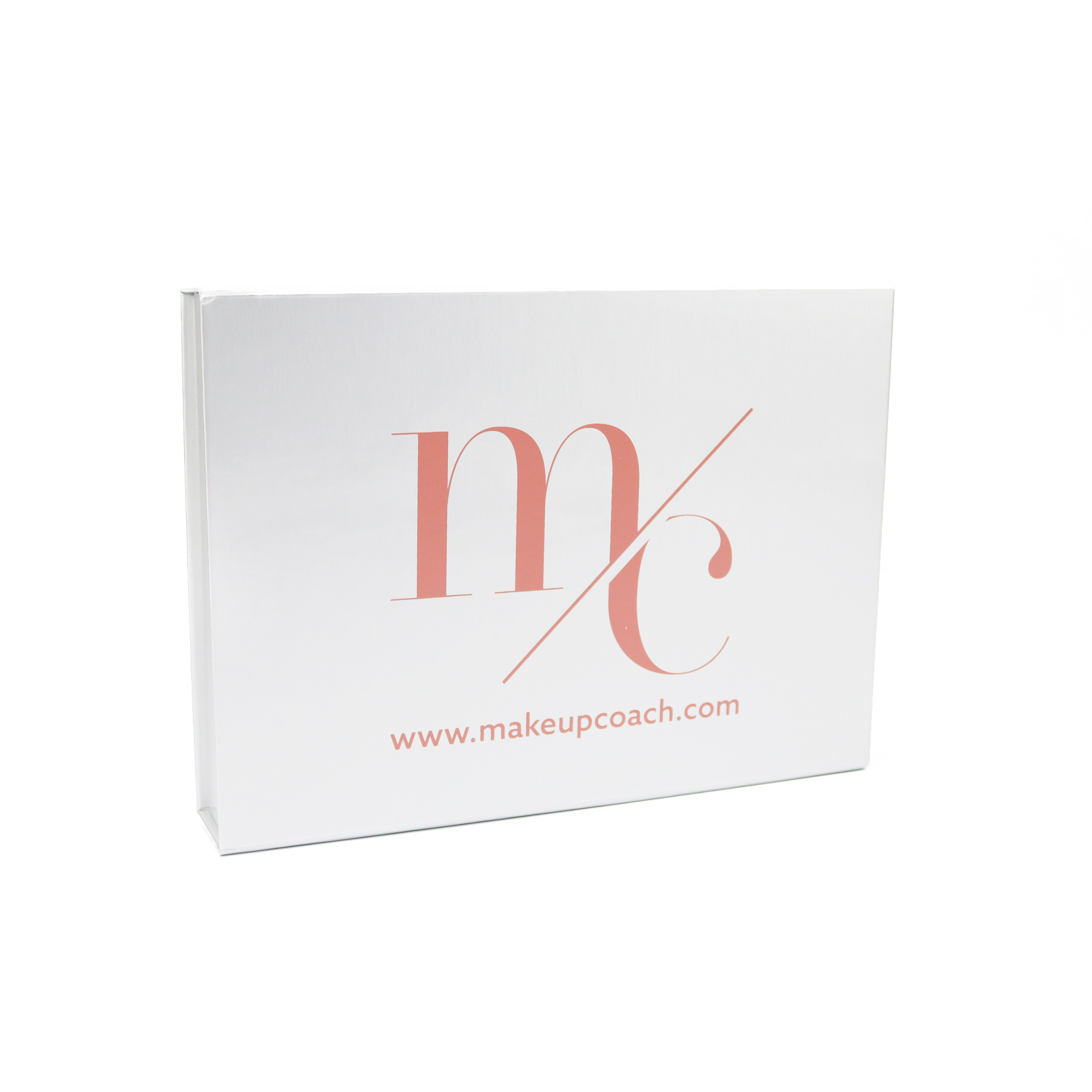 Magnetbox Silber leer, www.makeupcoach.com