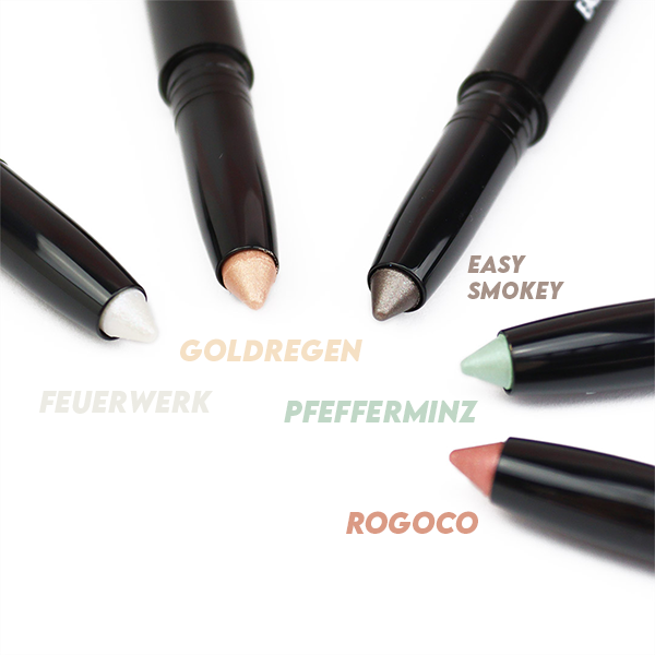 Alle Gel Lidschattenstifte, www.makeupcoach.com