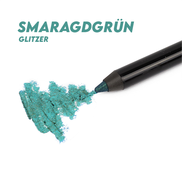 Glitzer Smaragdgrün