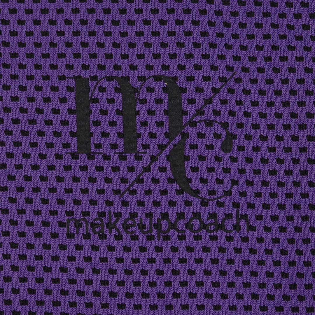 Kühlendes Tuch lila, www.makeupcoach.com