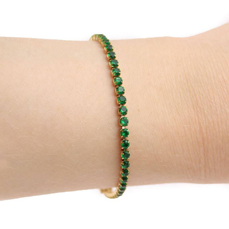 LULO Glitzerarmband Tennisarmband