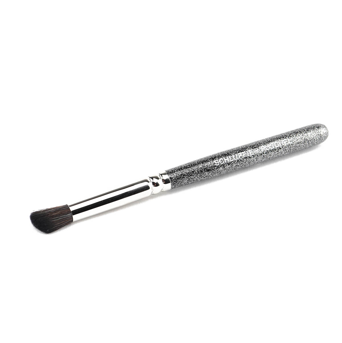 Schlupfie Puschel, kurz , Glitter, Blender, ideal für Haut ü50,Silber, www.makeupcoach.com