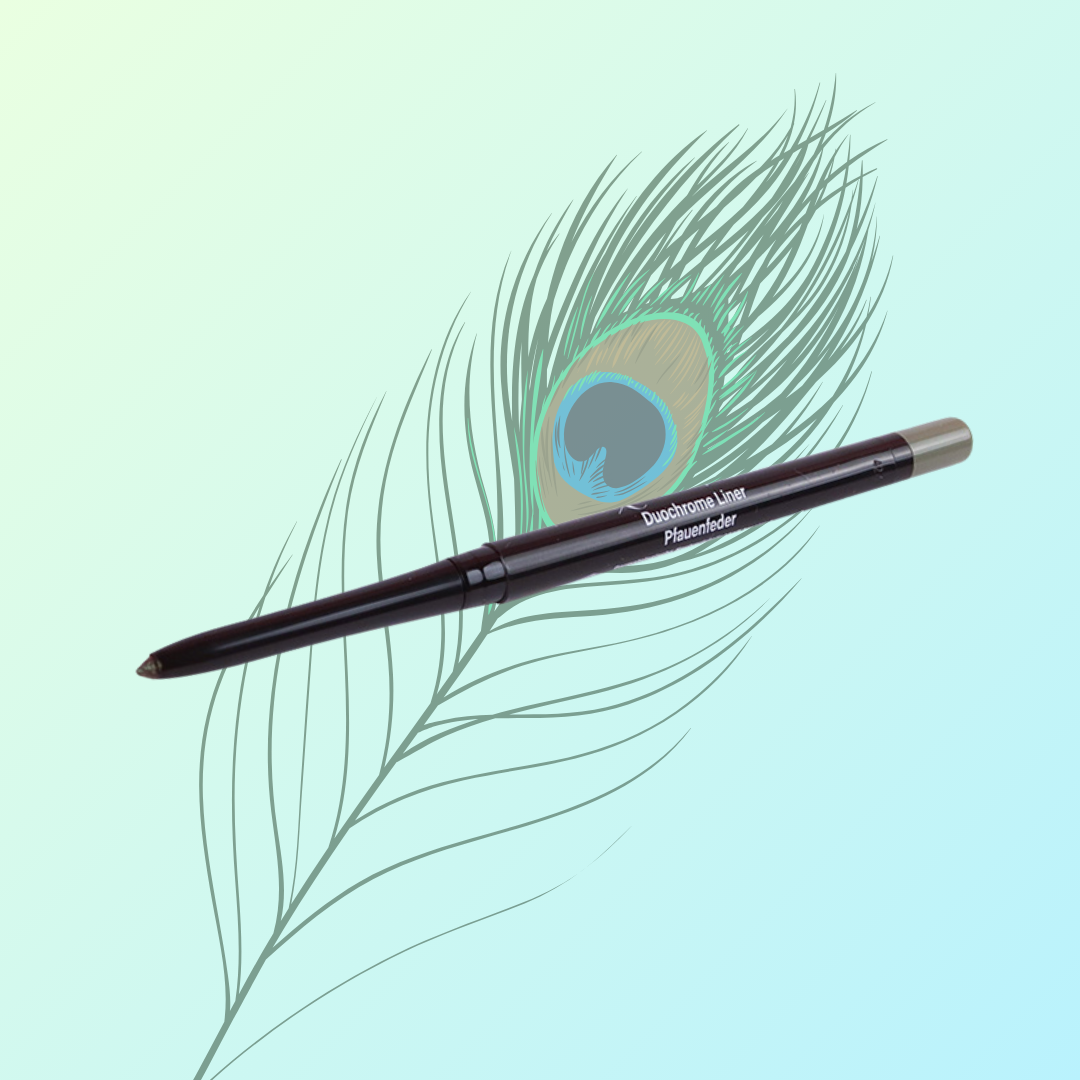 NEU: Duochrome Liner Pfauenfeder