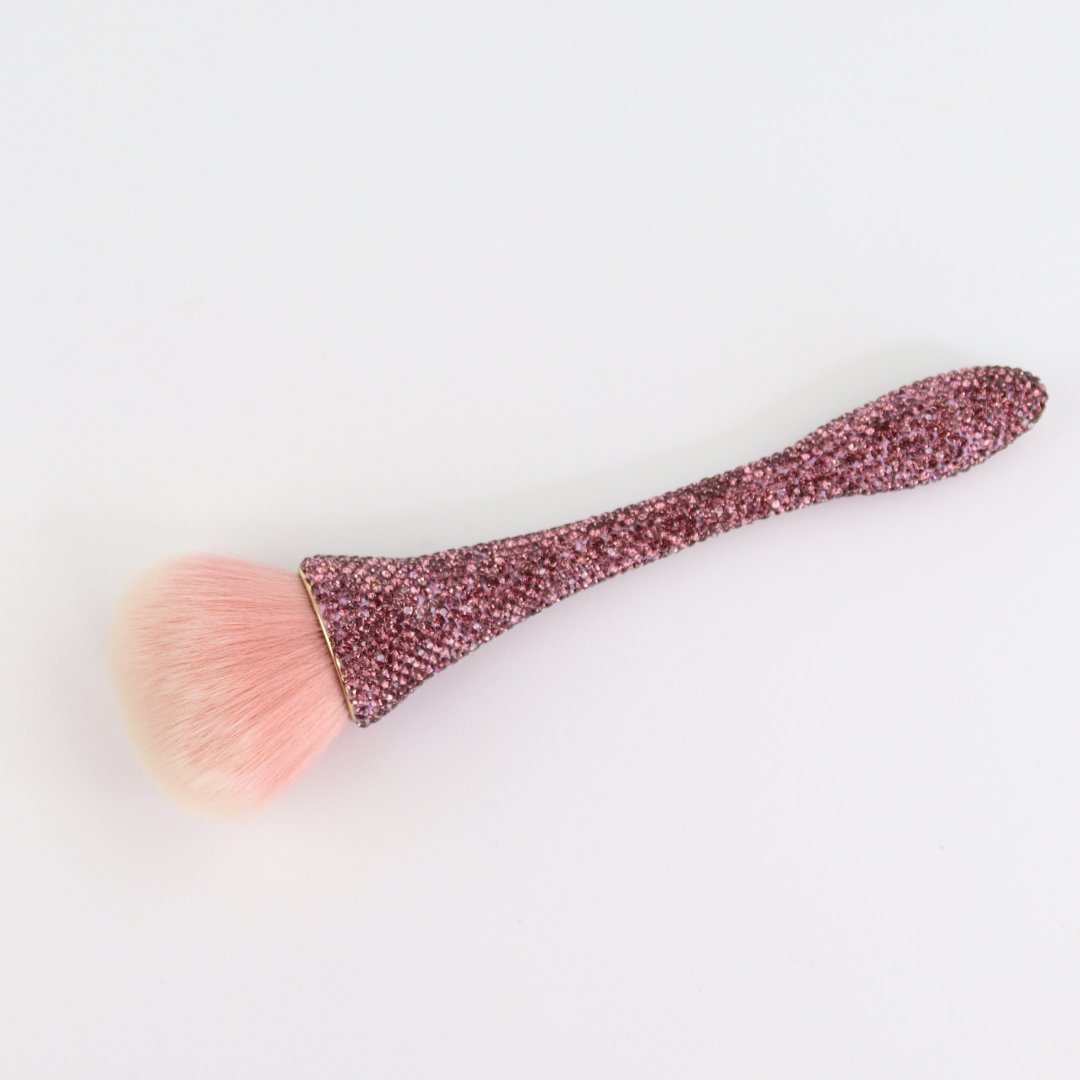 Strasspinsel Pink lang